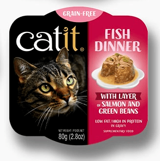 Catit Fish With Salmon & Green Beans